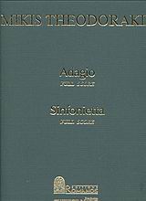 Adagio. Sinfonietta, Full score, , Μουσικές Εκδόσεις Ρωμανός, 1999