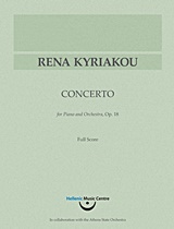 Ρένα Κυριακού, Κοντσέρτο για πιάνο και ορχήστρα έργο 18